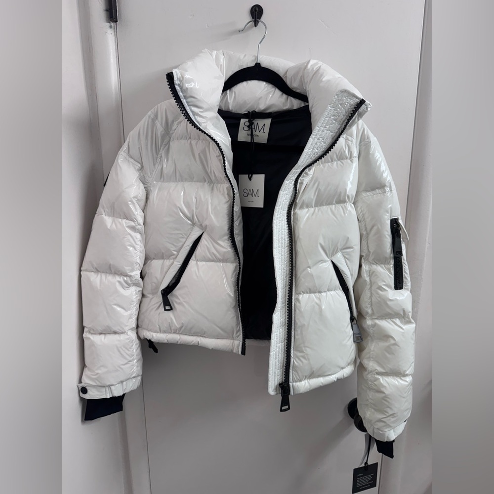 SAM Freestyle Puffer in White